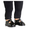 Scarpe per bambini laccate nere corolle per bambole, 36 cm