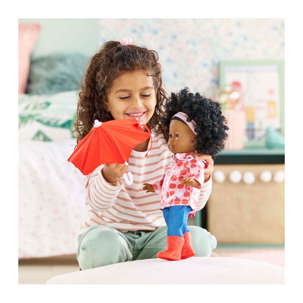 Set di pioggia Corolle - Accessori salvati, 36 cm