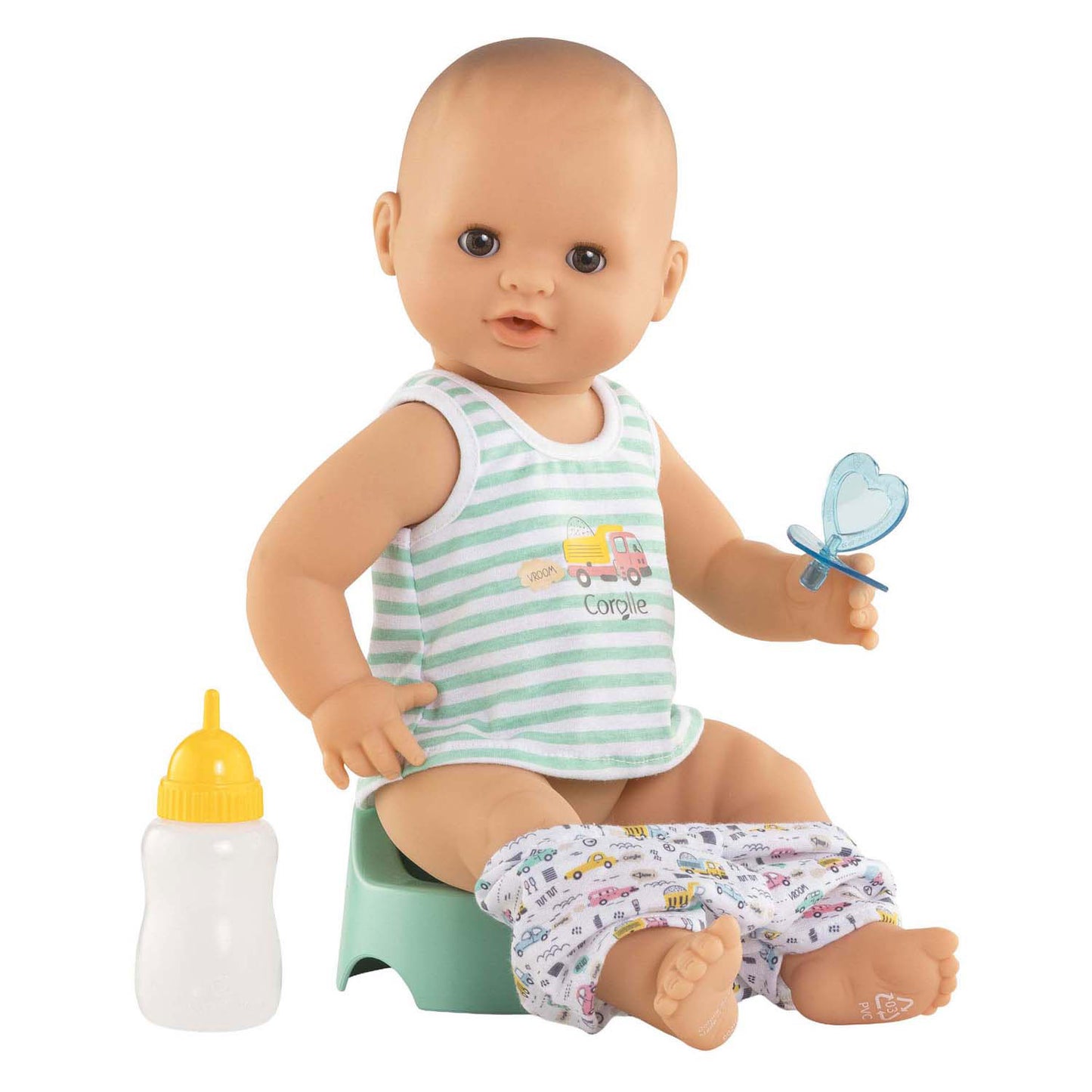 Corolle mon grande poupon bambola che beve e fa pipì Paul - 36 cm