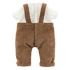 Corolle overall met t-shirt kleine ontdekker - 30cm
