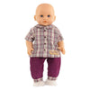 Corolle checked shirt with trousers small explorer - 30cm