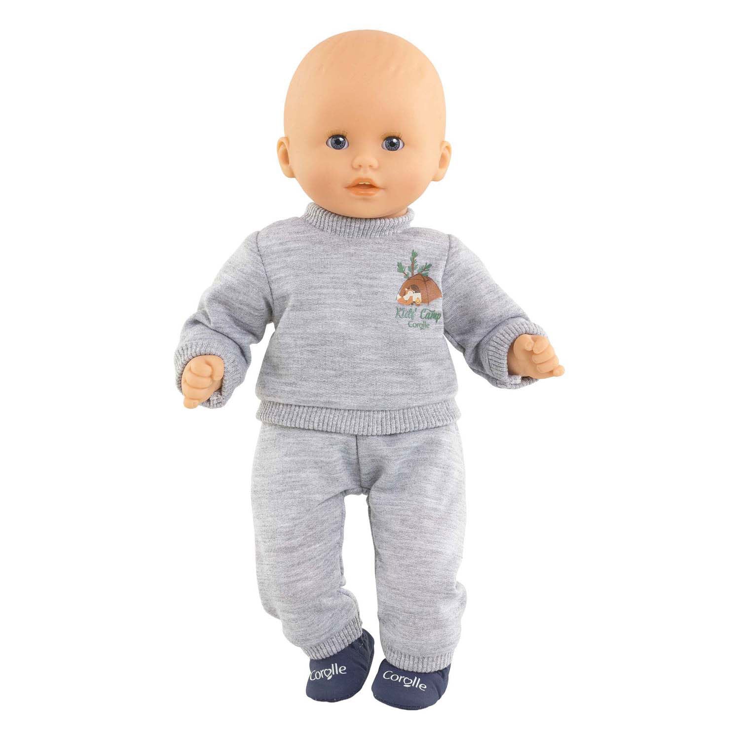 Chándal Corolle gris pequeño explorador - 30cm