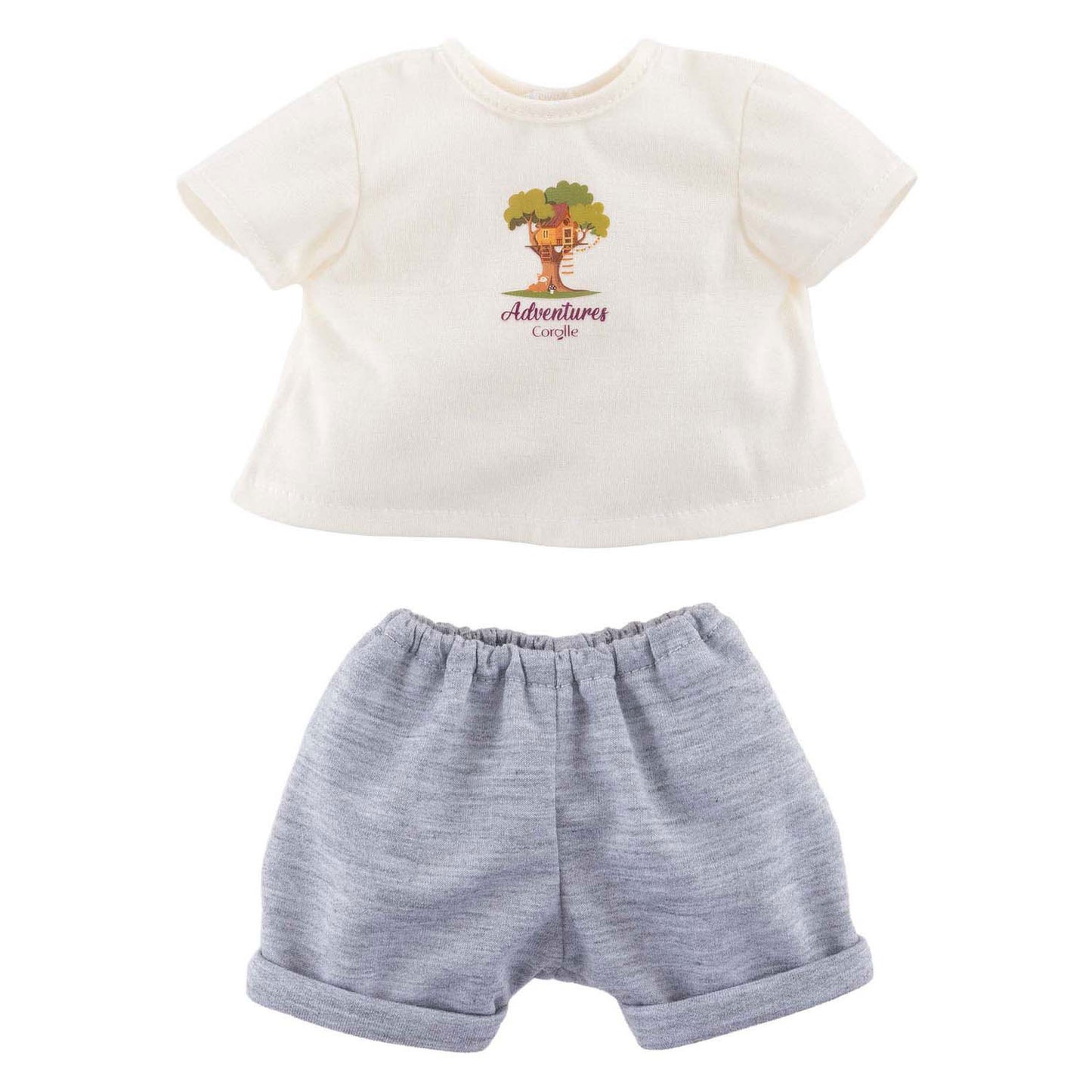 Corolle t-shirt with shorts small explorer - 30cm