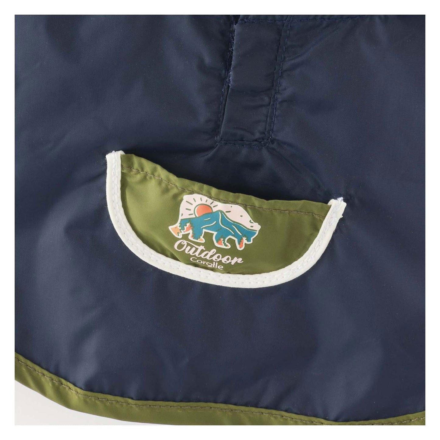 Poncho antipioggia Corolle piccolo esploratore - 30 cm