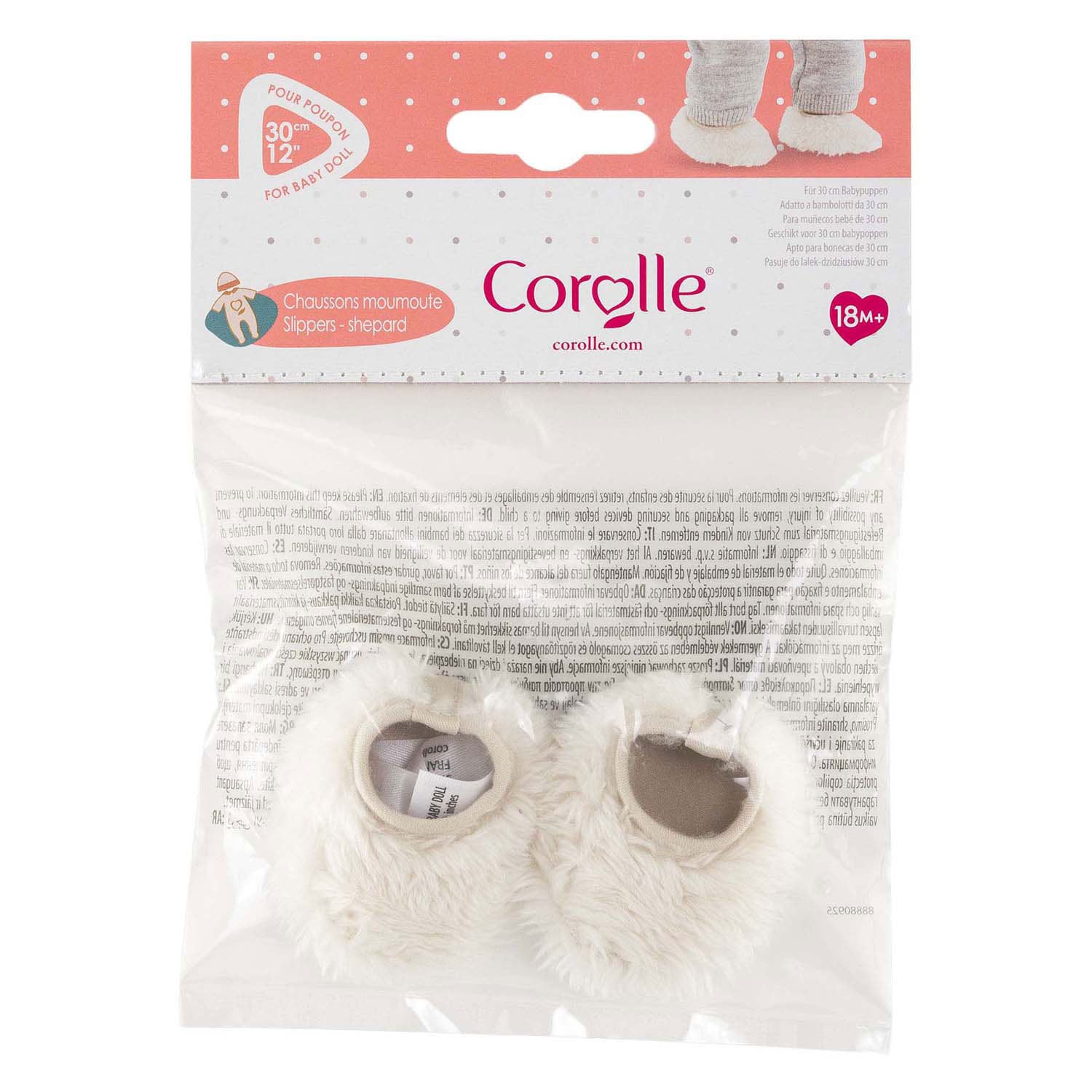 Corolle doll slippers - 30cm