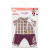 Camicia Corolle a quadri con pantalone piccolo esploratore - 36 cm