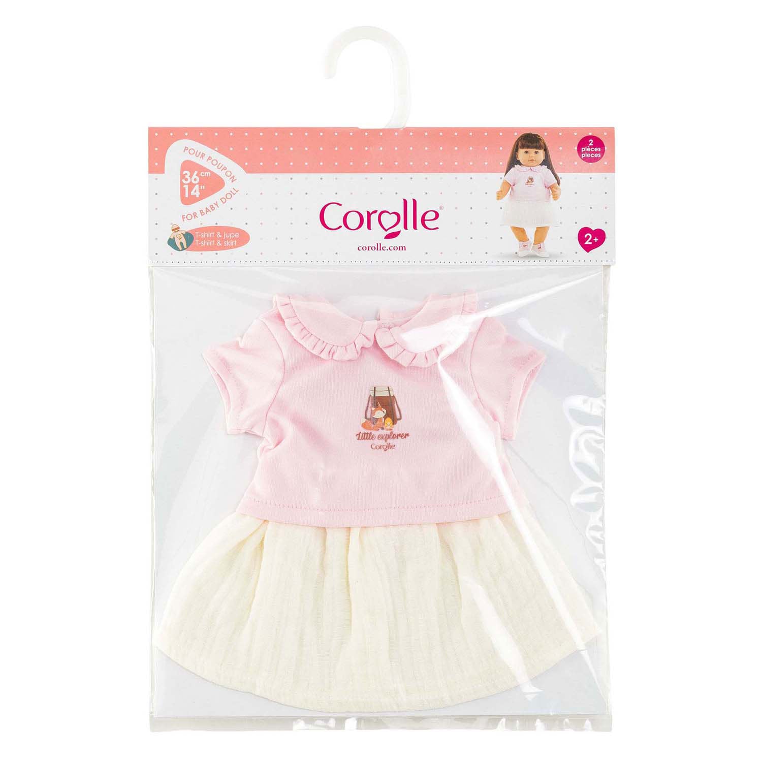Corolle t-shirt with dress little explorer - 36cm