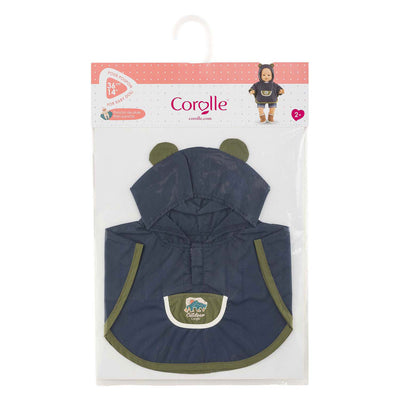 Poncho antipioggia Corolle piccolo esploratore - 36 cm
