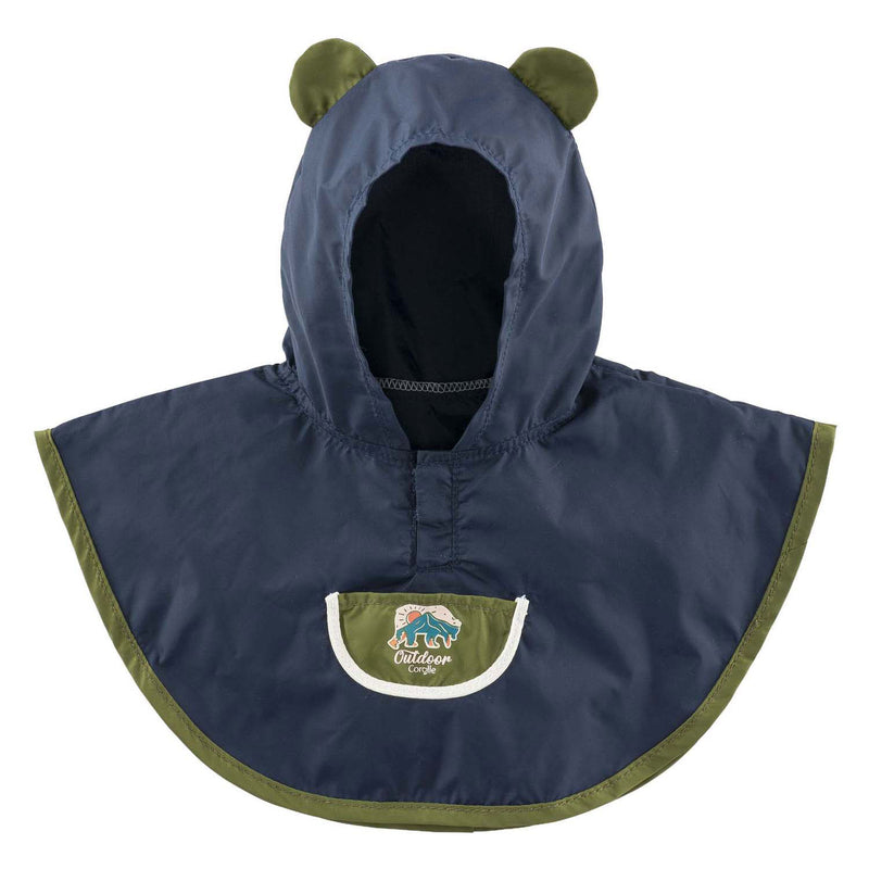 Poncho antipioggia Corolle piccolo esploratore - 36 cm