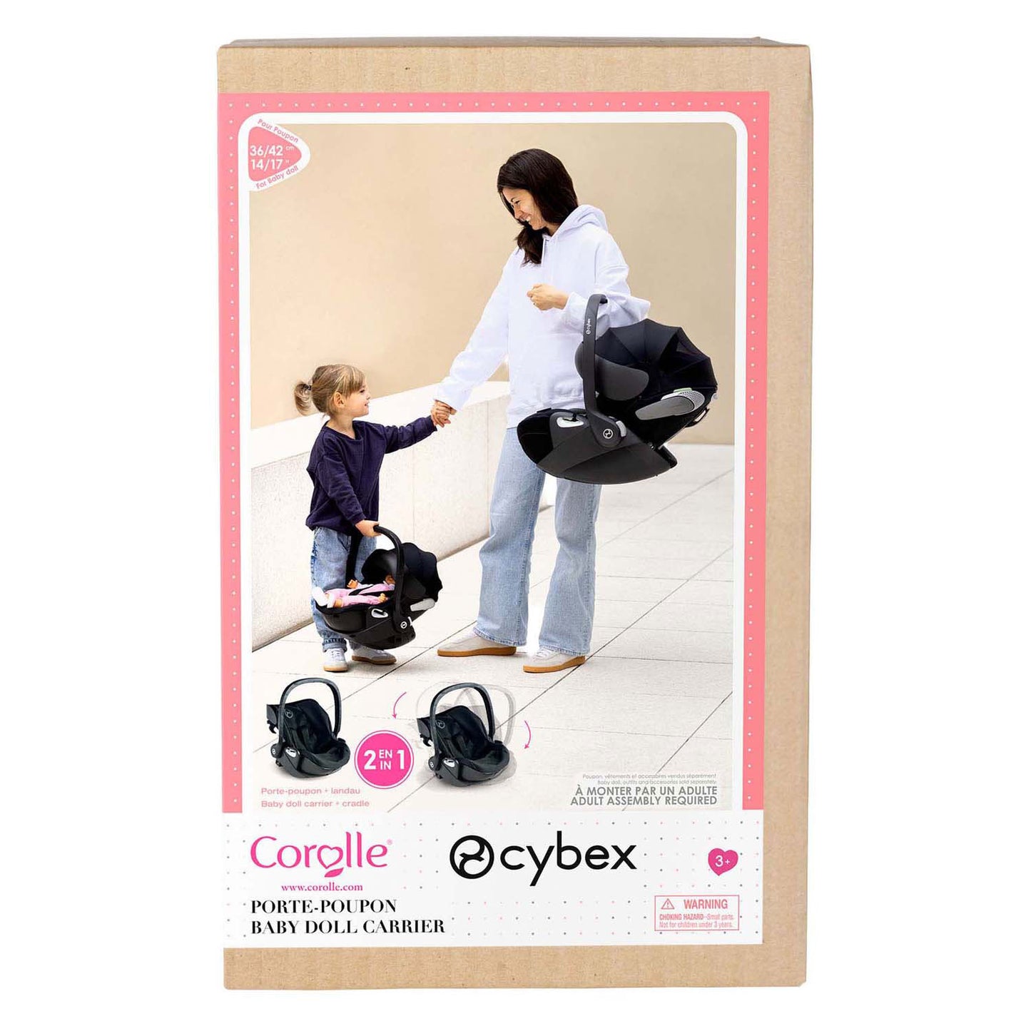 Portabebés Corolle 2 en 1 - 36 42cm