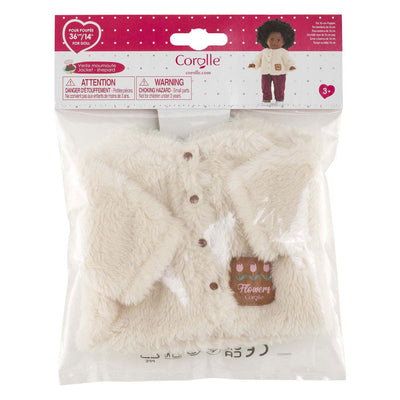 Corolle ma lined doll coat - little explorer - 36cm