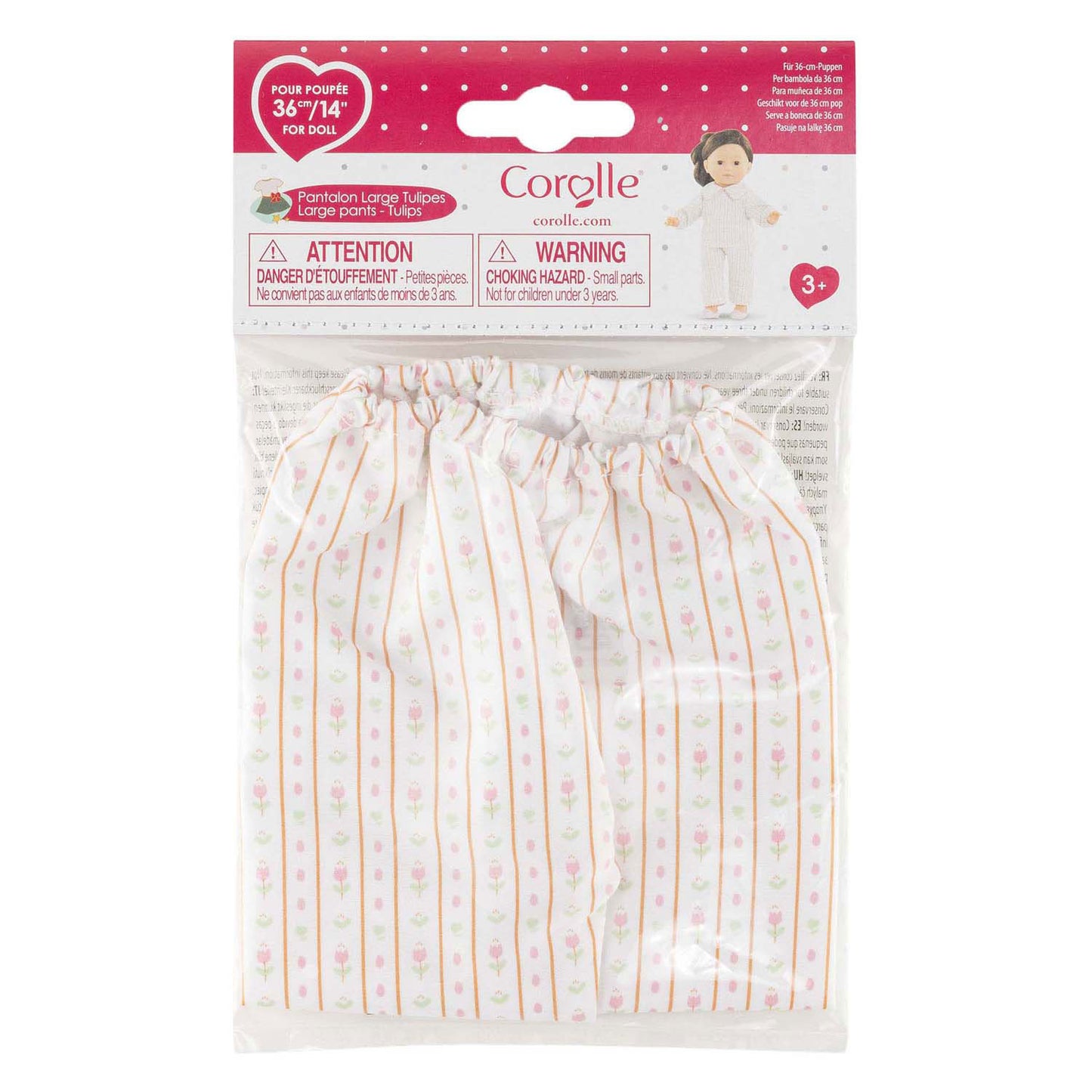 Corolle ma pantaloni da bambola tulipani - 36 cm