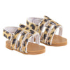 Sandalias muñeca Corolle ma leopardo - 36cm