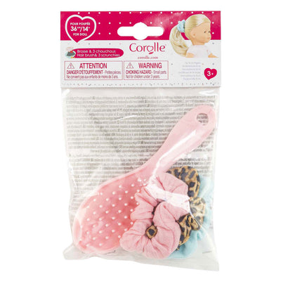 Corolle ma set di spazzola e 3 fasce per capelli - 36 cm