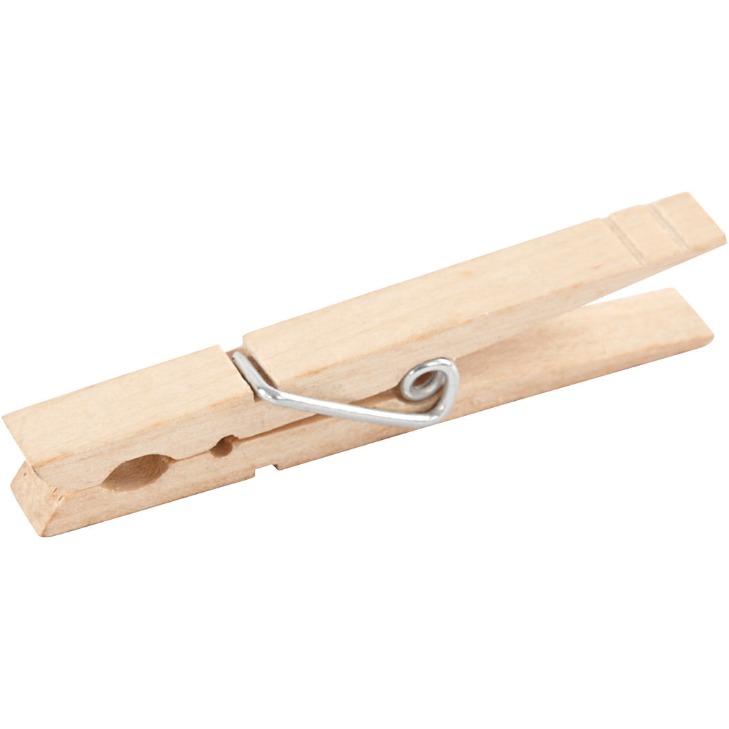 Creativ company mini clips, l: 80 mm, w: 10 mm, 150 piezas 1 caja