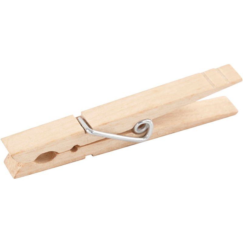 Mini clip Creative Company, l: 80 mm, l: 10 mm, 10 pezzi 1 scatola