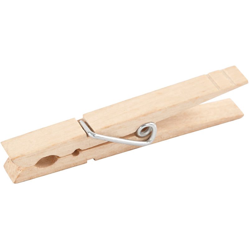 Mini clip Creative Company, l: 80 mm, l: 10 mm, 150 pezzi 1 scatola