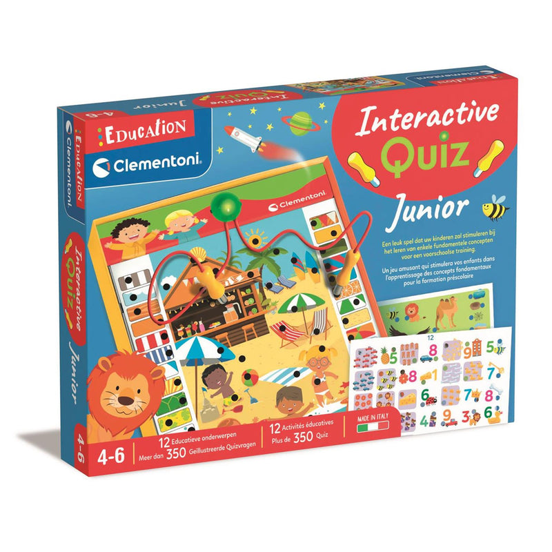 CLEMONI Education Interactive Quiz Junior Learning Game