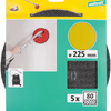 Wolfcraft schuurschijven stramien | sic | k80 | ø225mm | 5 stuks - 5617000