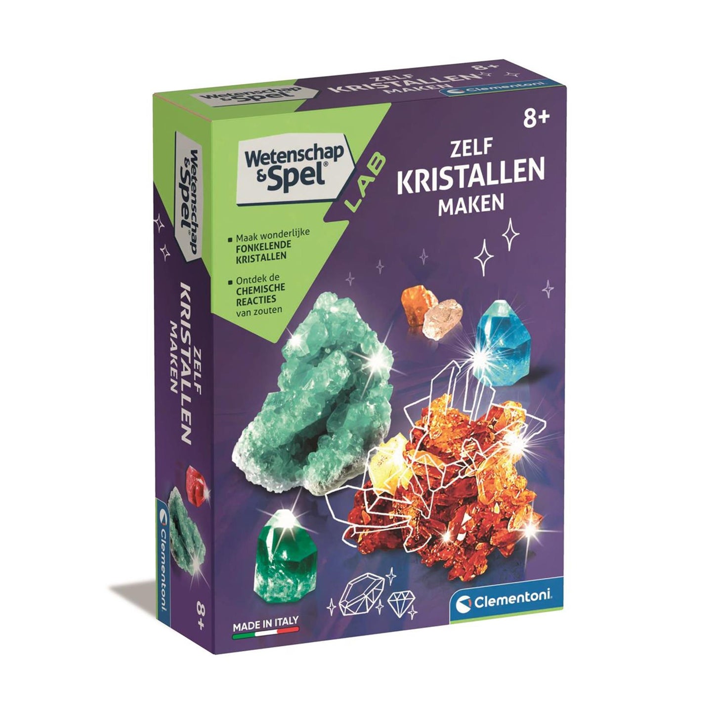 Clementoni Science and Game hace cristales tú mismo