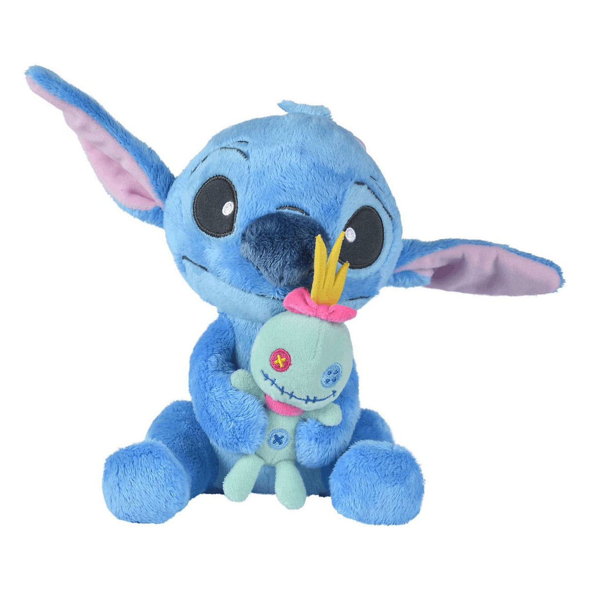 Peluche punto lilo con bebe Disney 23 cm