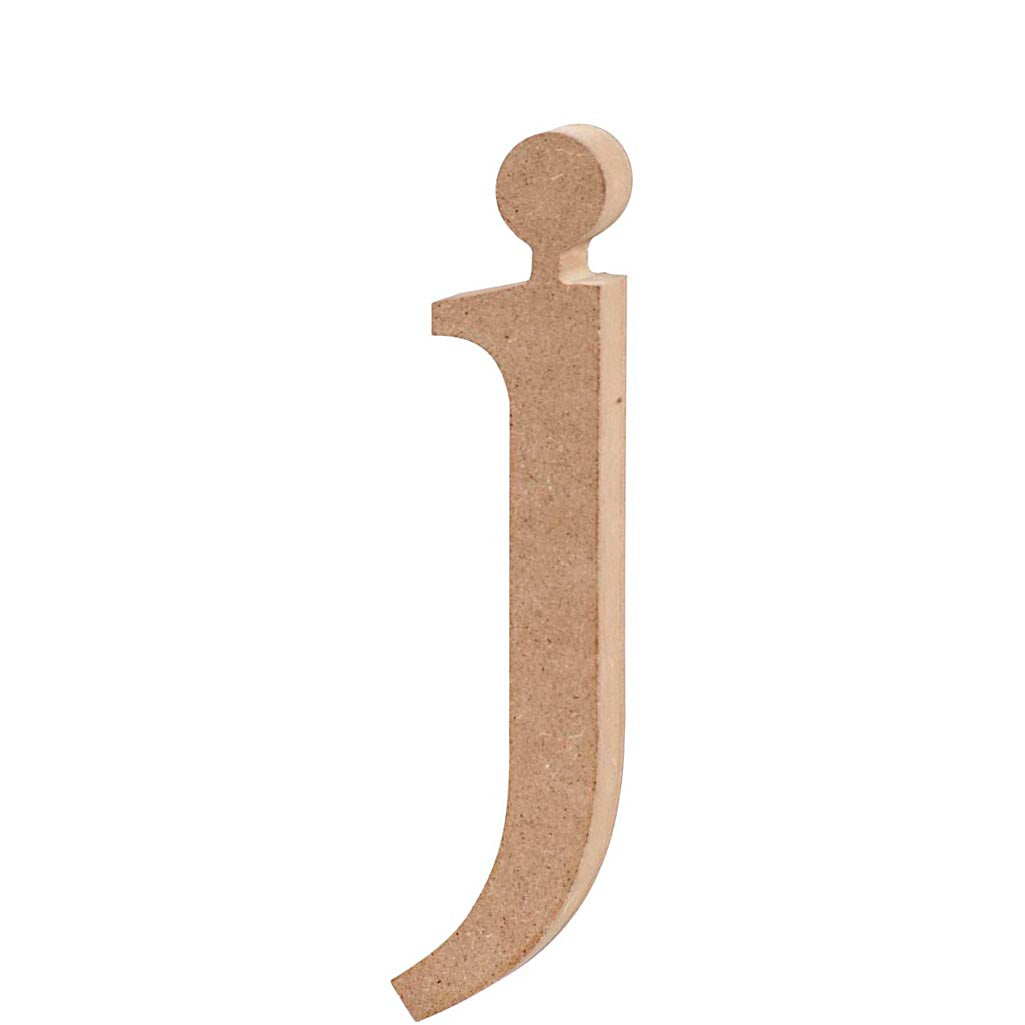 Lettera aziendale Creativ, j, h: 15,5 cm, spessore 2 cm, 1 pezzo