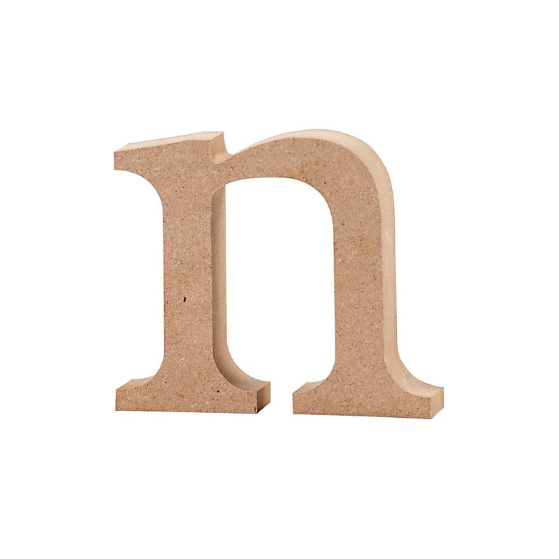 Lettera aziendale Creativ, n, h: 8 cm, spessore 2 cm, 1 pezzo