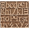 Lettera aziendale Creativ, h: 8 cm, spessore 2 cm, 112 pezzi 1 scatola