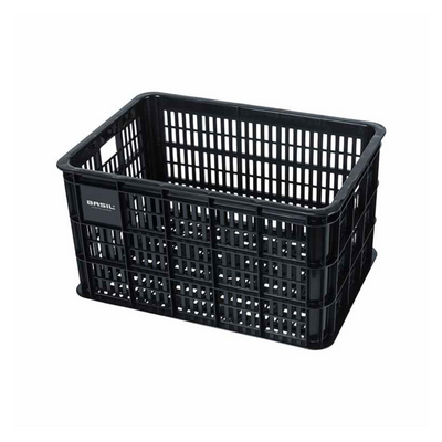 Basil Fietskrat L - Large - 40 litri - Nero
