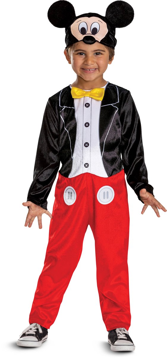 Disfraz infantil Disney Mickey Classic talla S (5-6 años)