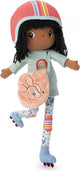 Lilliputiens - knuffelpop - liza op skates - 43 cm