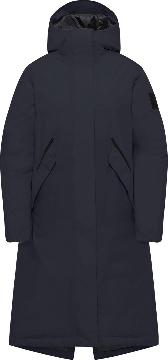 Giacca outdoor da donna Jack Wolfskin Brandenburger Coat w rds - blu scuro