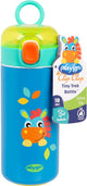 Playgro clip clop geïsoleerde drinkfles met rietje - rvs - dubbelwandig - bpa-vrij - 320 ml