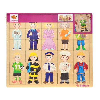 Eichhorn Wooden Puzzle Professions, 30.