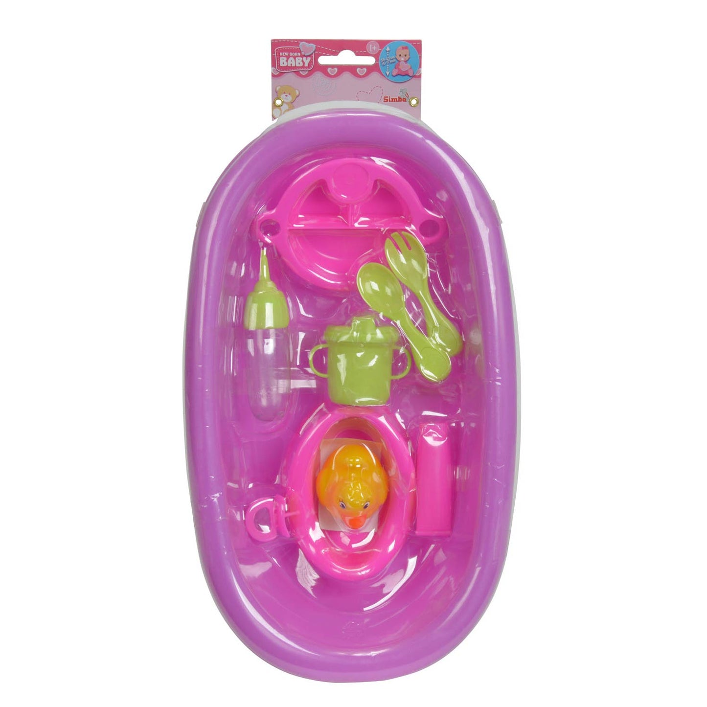 Neonato baby bambola con accessori