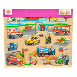 Puzzle di eichhorn in legno mega noppen - afbeelding 2