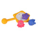 ABC Bath Animals con red de aterrizaje 4dlg.
