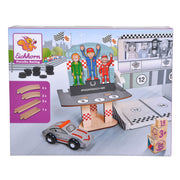 Eichhorn Houten Porsche Race Set, 14dlg. - afbeelding 2