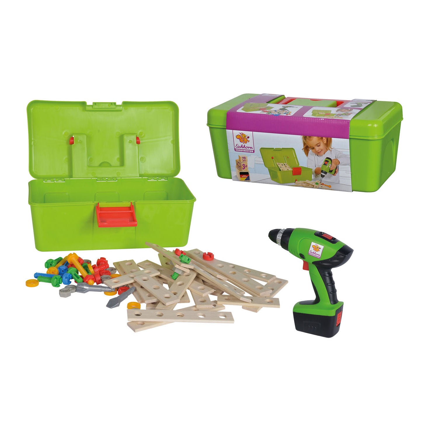 Eichhorn Constructor Toolbox con Boor, 70dlg.