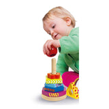 Eichhorn Wooden Stacking Game 8dlg. - afbeelding 3