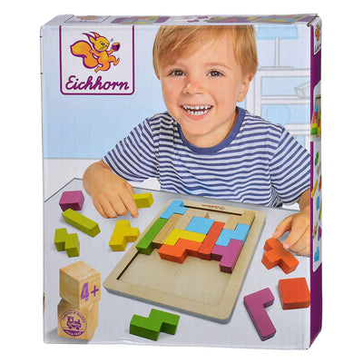 Eichhorn houten vormenspel