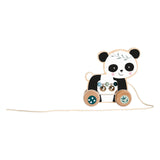 Panda Eichhorn Houten Trekvier - afbeelding 1