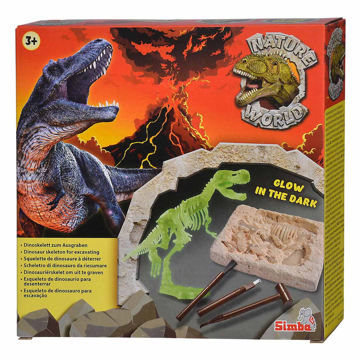 Glow in the Dark T-Rex Scavation Set