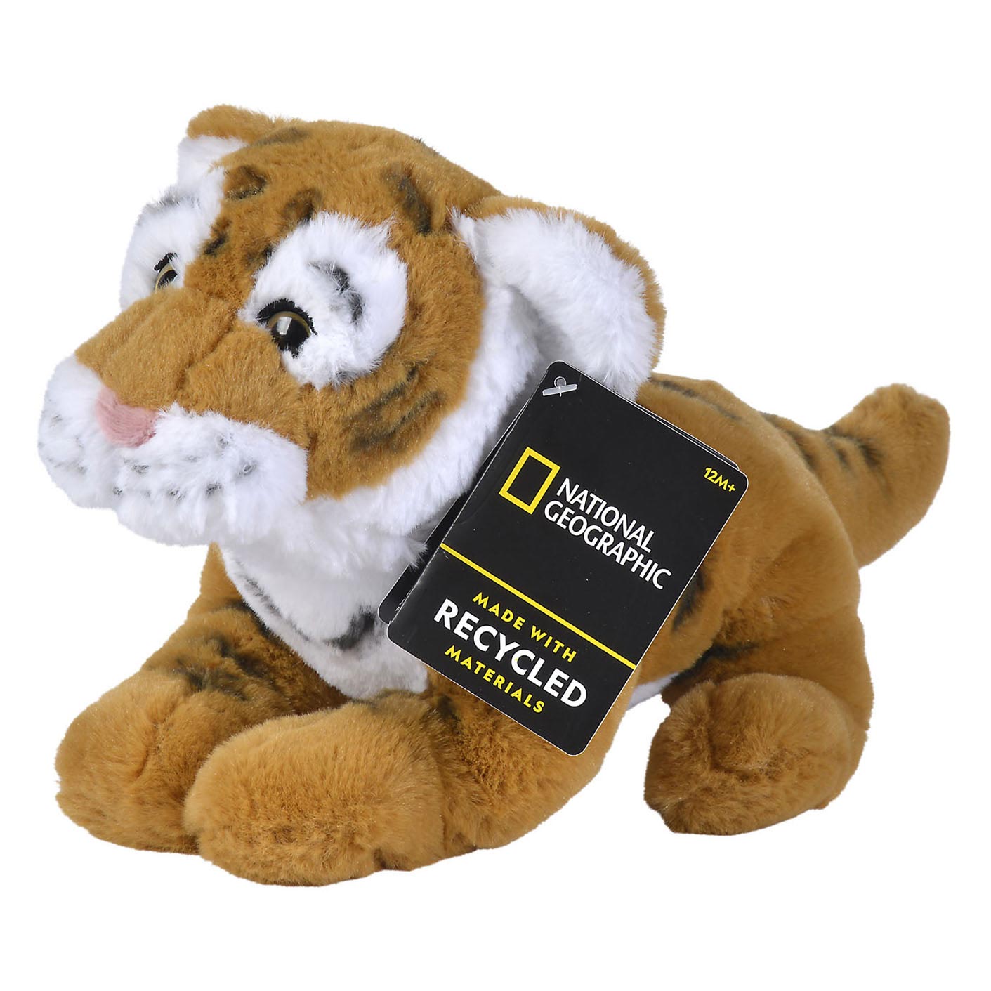 Simba National Geographic Knuffel Bengal-Tiger, 25cm