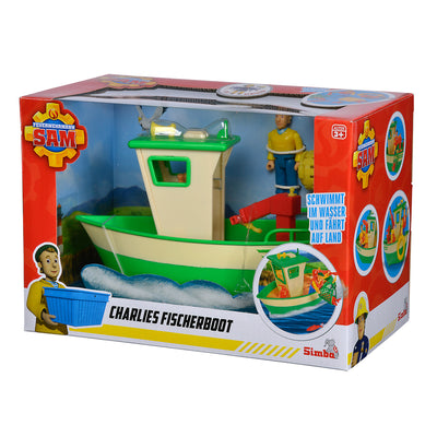 Simba Charlies fishing boat with figure