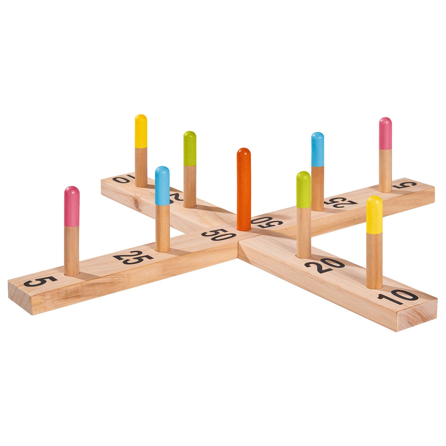 Eichhorn houten ringwerpspel outdoor - buitenspeelgoed voor kinderen.