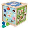 Caja de actividades de Eichhorn Houten con formas