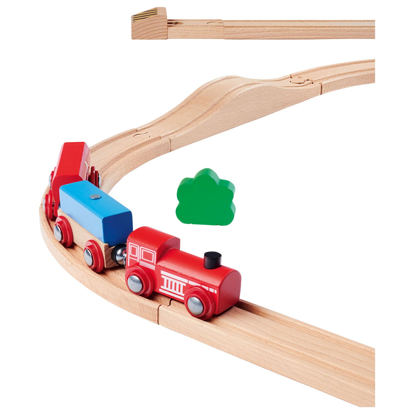 Eichhorn Train Track With Bridge Play Set, 33dlg.