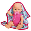 Bambola neonata con coperta di coccole
