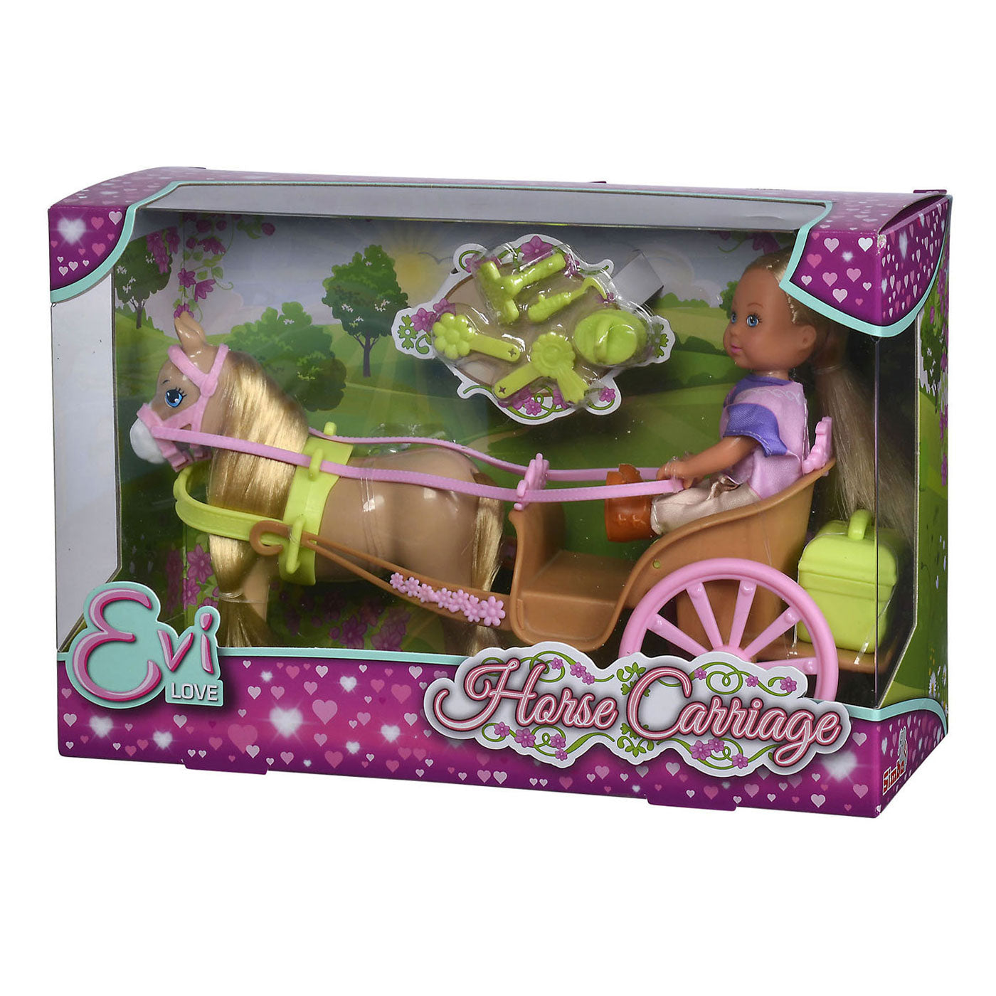 Evi Love Mini Pop Horse e Wagen